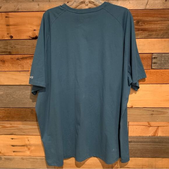 NWT Carhartt Men's Relaxed Fit Large Cotton Short-Sleeve T-Shirt Blue Size 3XL - Picture 9 of 11